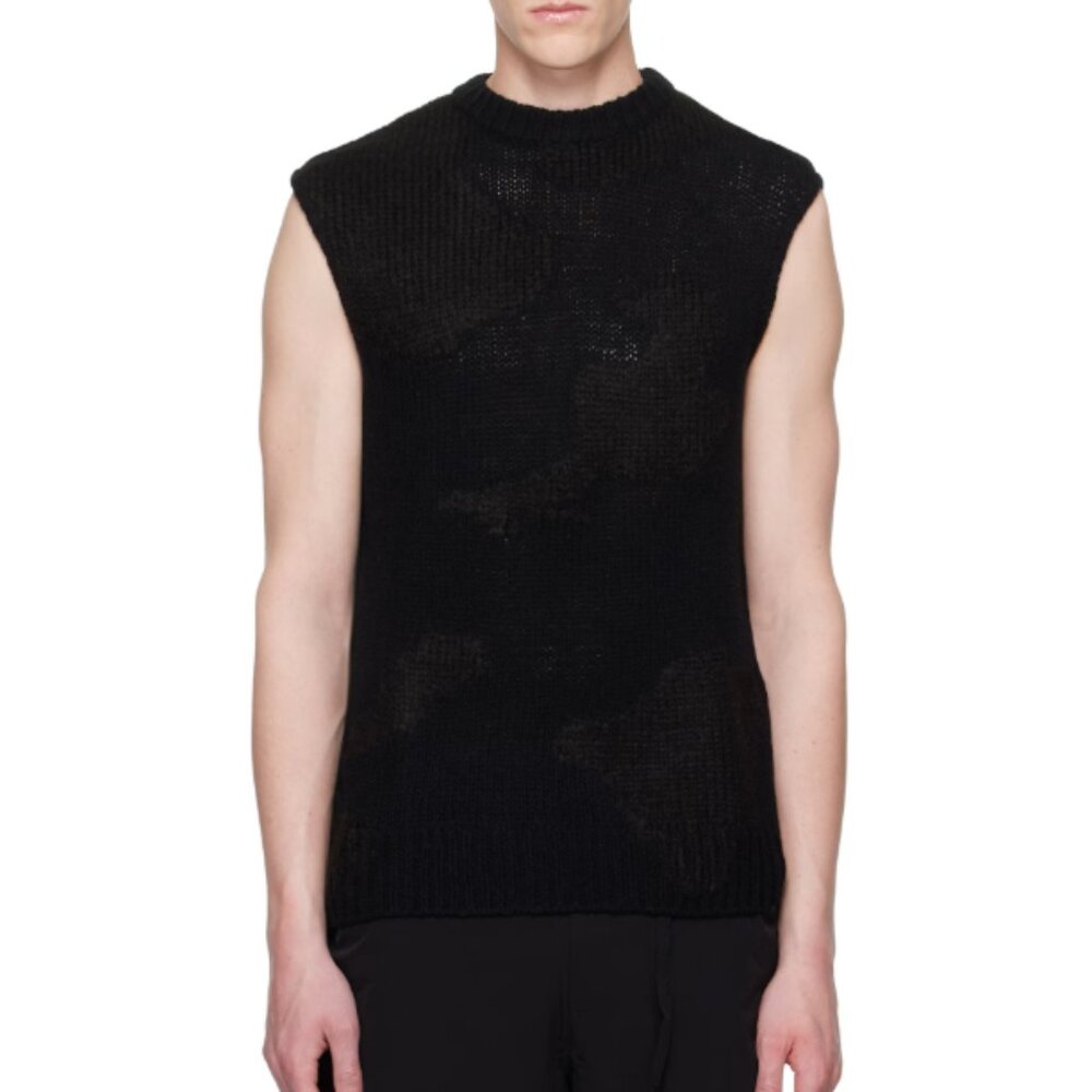 BNWT SS25 HELIOT EMIL OPHIOLITE KNIT VEST S & M & L